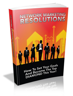 Product picture Network Marketing Resolutions With MRR