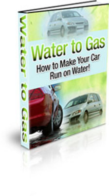 Product picture Water To Gas: How To Make Your Car Run on Water With PLR