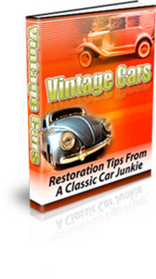 Product picture Vintage Cars With PLR