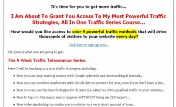 Product picture Traffic Series With PLR